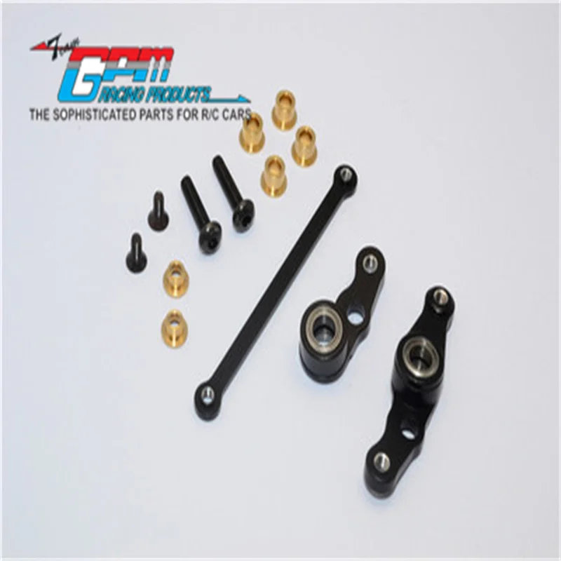 GPM ALLOY STEERING ASSEMBLY - 1SET FOR TAMIYA DF01/TA01/TA02/M1025 HUMMER RC Upgrade