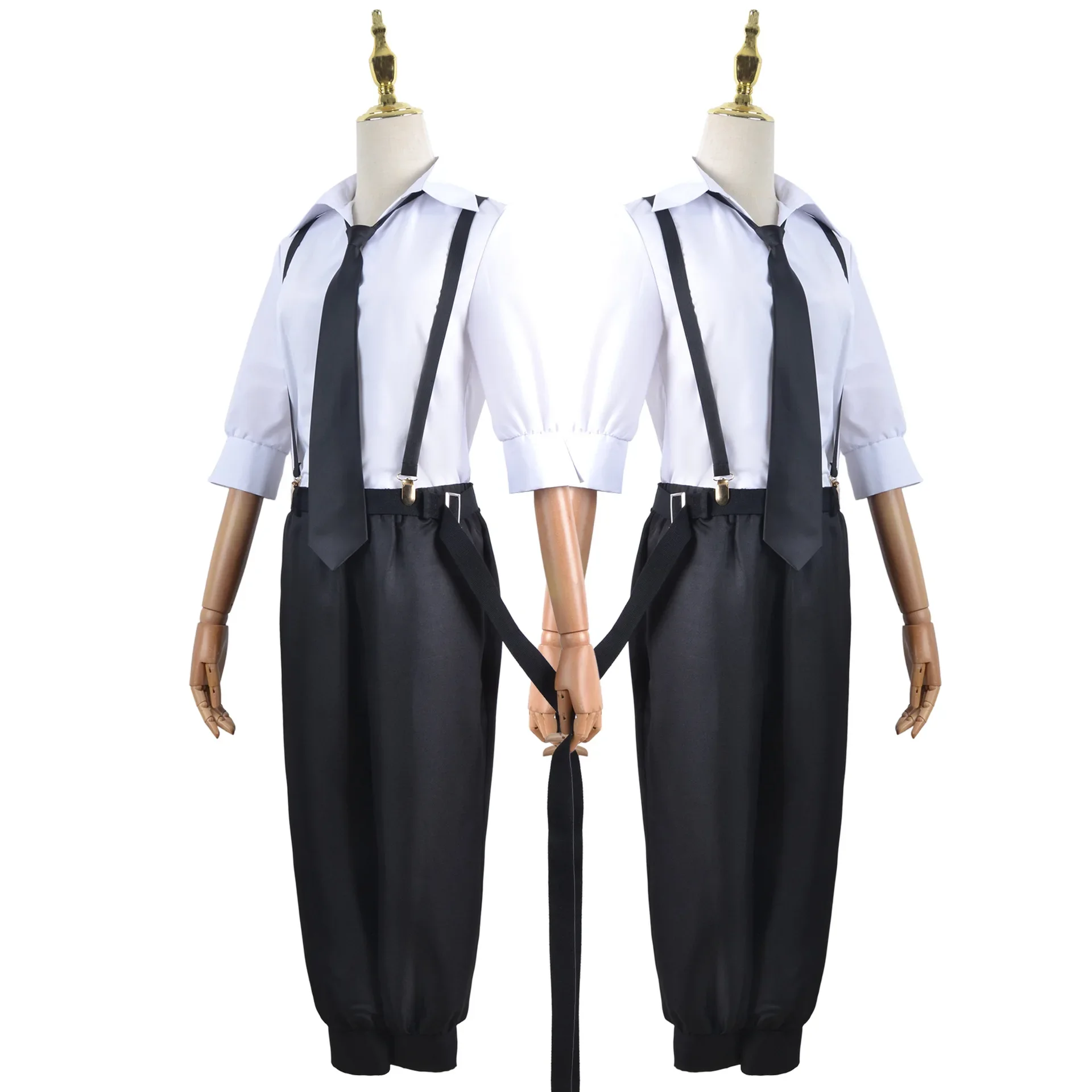 Unisex Anime Cos Nakajima Atsushi Cosplay Costumes Party  Uniform Sets Custom Size