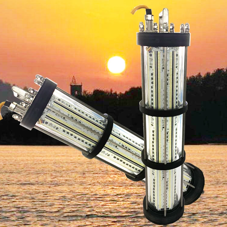 2000w Led Fishing Light Factory, 220v Ac Power Green Led Fishing Lamp Light, White Color Squid Fish Lighting