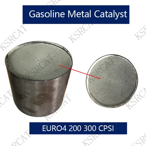 High flow Metallic Catalytic Converter Euro 4 Catalyst 200/300CPSI Suitable For Cars Catalyst Exhaust