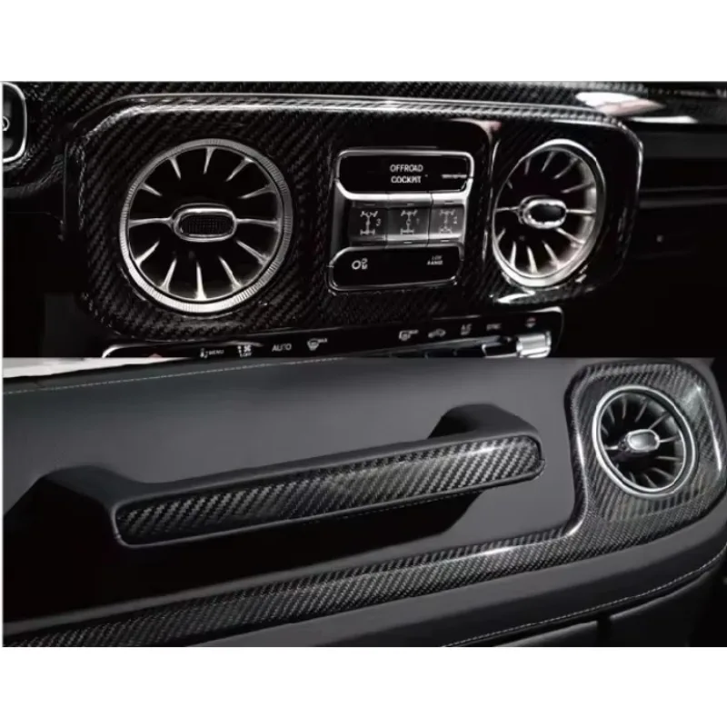 Wholesale High Quality Dry Carbon Interior  Trim Kit 13-pcs 10-pcs 3-pcs Set for Benz G Class W465 2025+