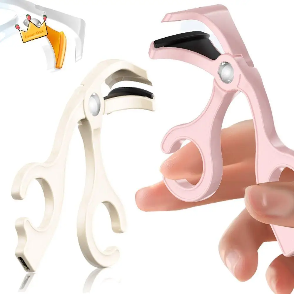 

Wide Angle Electric Eyelash Curler Bezel-free Lasting Curling Heated Eyelash Curling Device Comfortable Grip Fast Heating