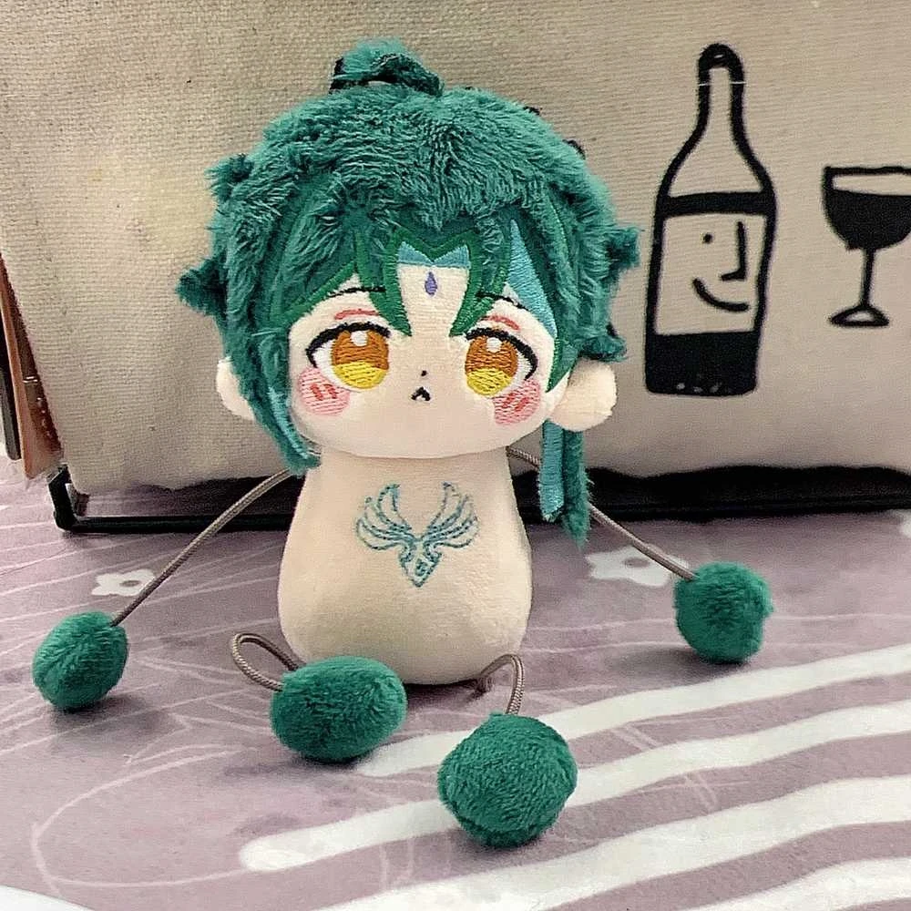 New Genshin Impact Xiao Cosplay Bag body Plush Pendant Keychain Dolls Ant Dango Gift Anime 15CM