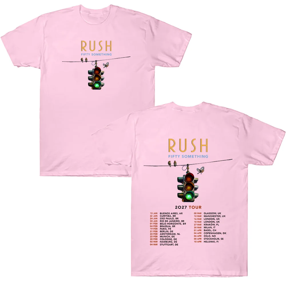 FIFTY SOMETHING Tour 2027 T-Shirts RUSH Band Merchandise Mode-Kleidung Geschenk für Alle Fans T-Shirt Sommer Neu Herren und Damen Baumwoll-Tops – Detail 7