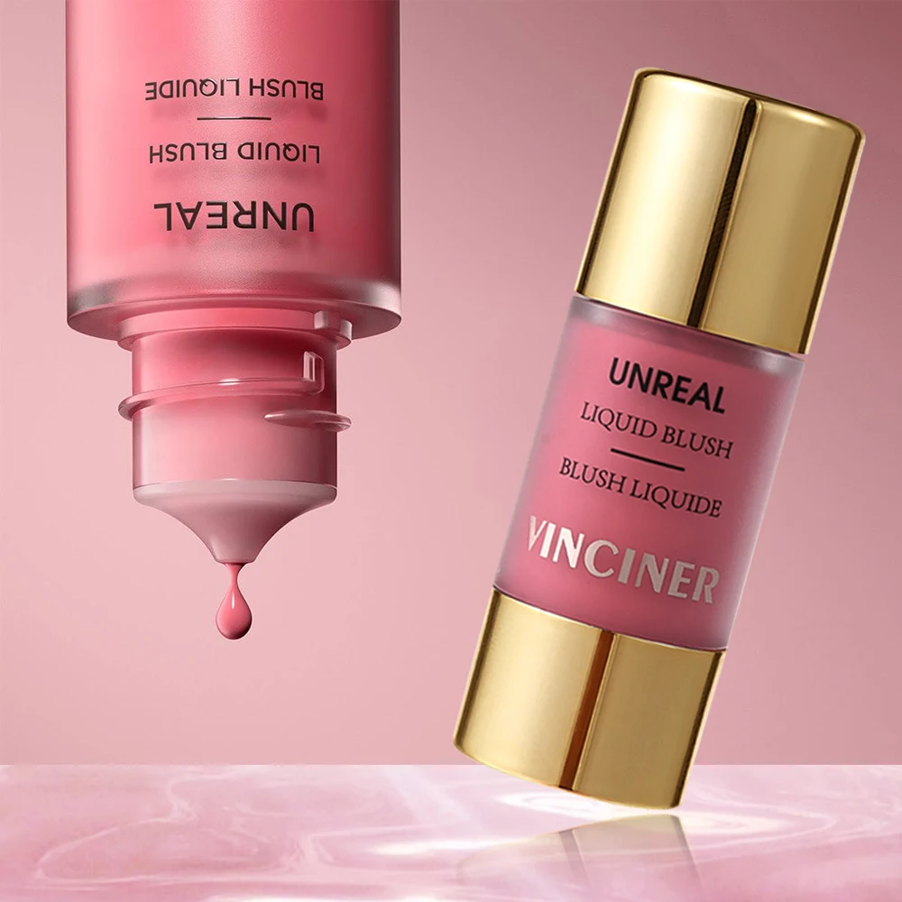 Liquid blush, Long Lasting Color, Glowy, Soft Color, Natural Look, Soft Velvet Texture Face Cheek Tint