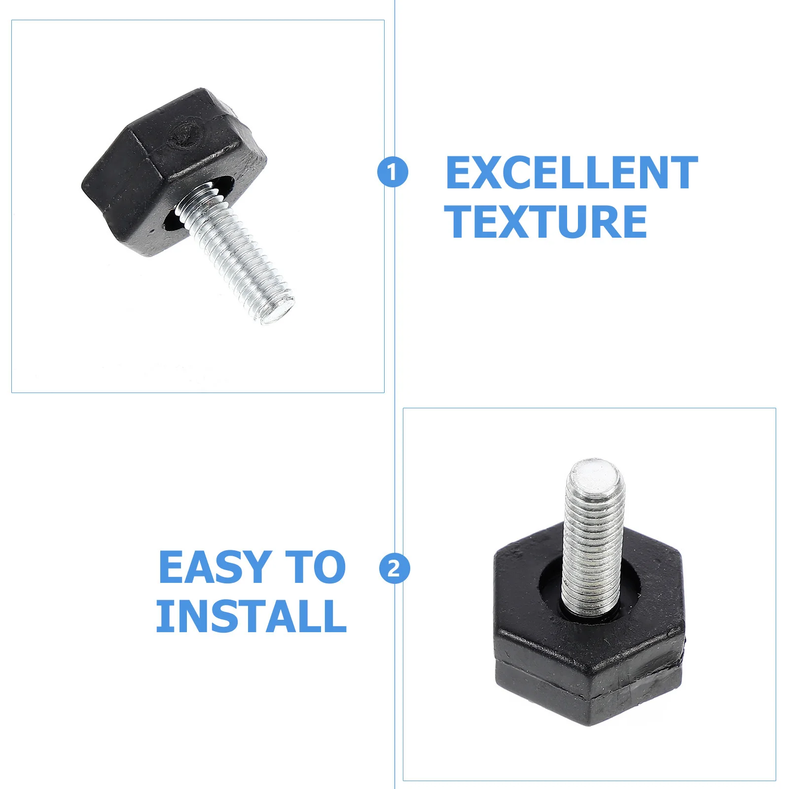 20 قطعة أقدام أثاث قابلة للتعديل مستوي سميكة تحمل حافظات الأرضية لكرسي الخزانة أريكة طاولة القهوة المضادة للانزلاق