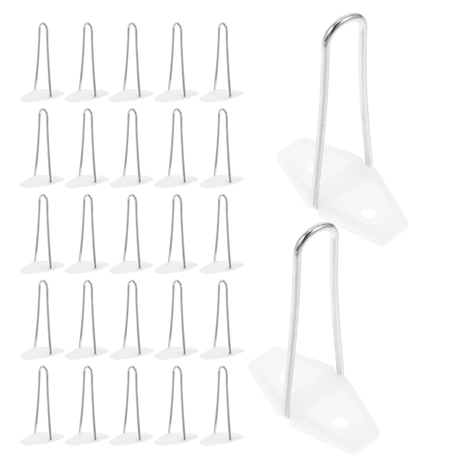 

100pcs Display Support Iron Folding Bracket For Frames Easel Back Sturdy Space Saving Home Office Use Iron Picture Stand Photo