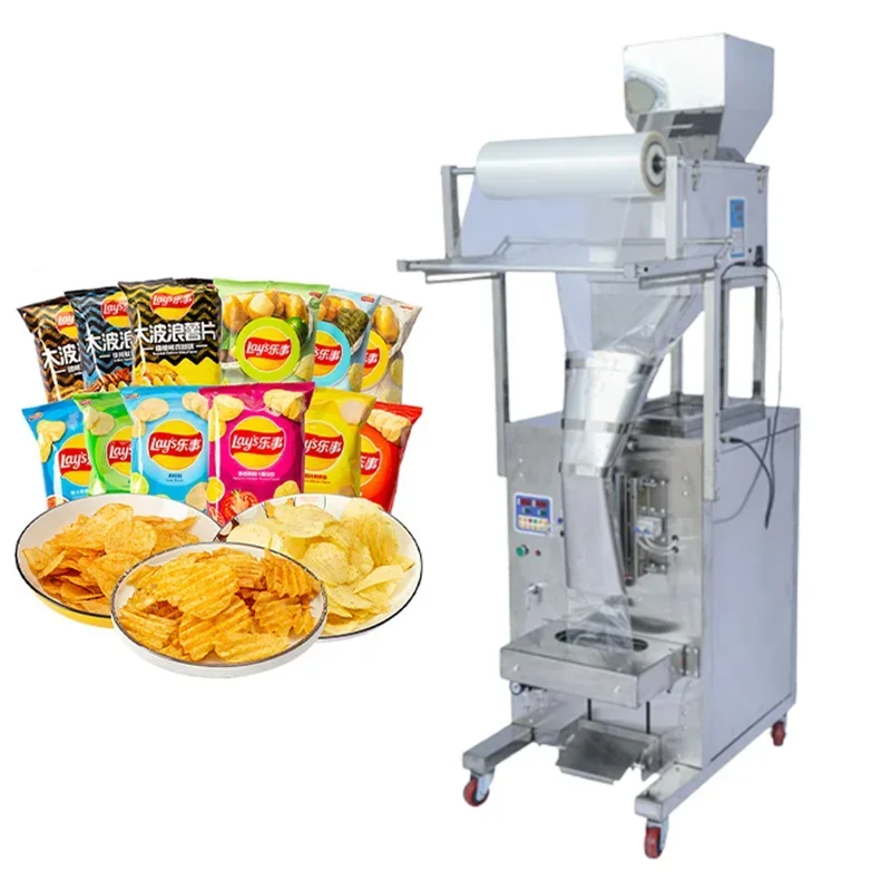 Multi-function Vertical Food Snacks Nut Potato Chips Packing Packaging Machine