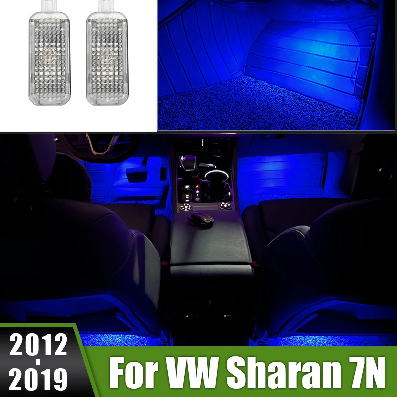 

For VW Sharan 7N 2012 2013 2014 2015 2016 2017 2018 2019 Car Footwell Lamp Interior Decorative Atmosphere Light Auto Accessories