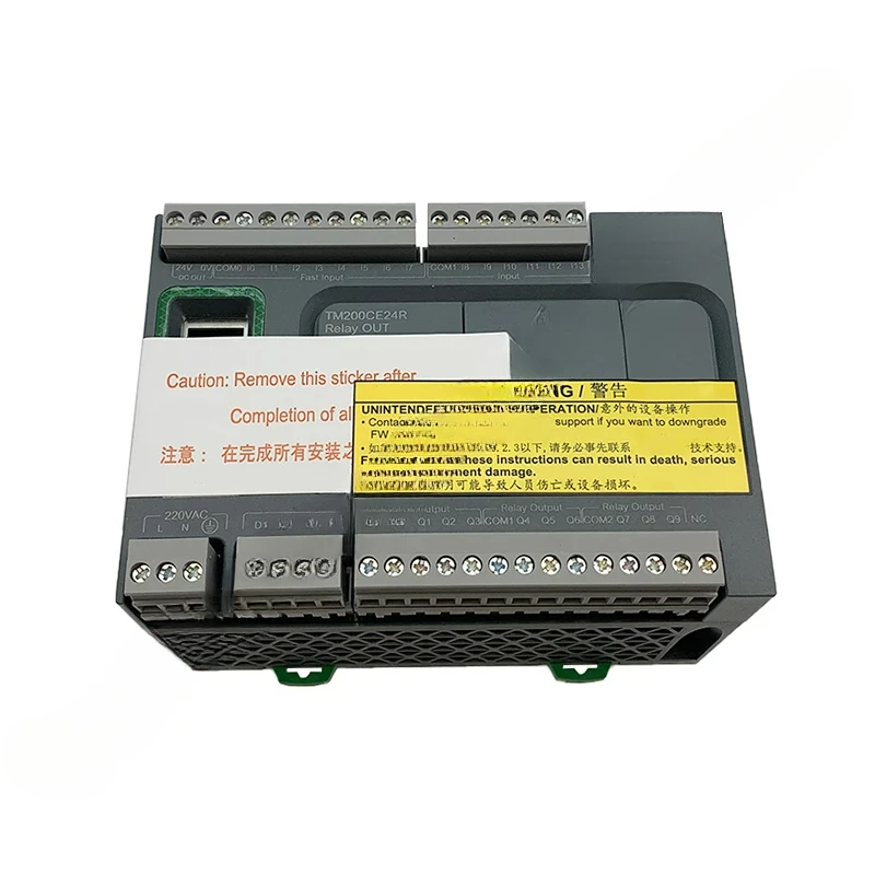 New PLC ControllerTM200C20R TM200CE24R TM200C16R TM200CE24T TM200C60R TM200C40R TMCR2AM3 TM200C16T One Year Warranty