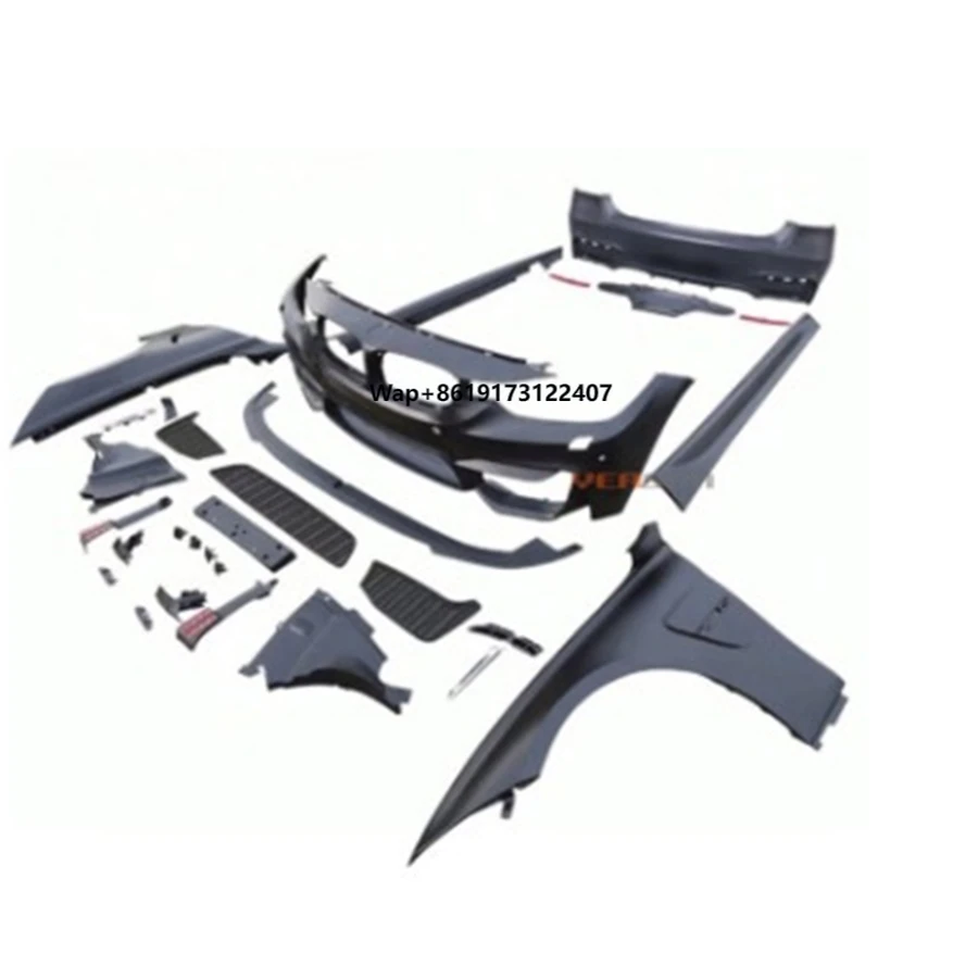 

Auto Bodykit Front Rear Bumper Assy 3 Series F30 F35 2013-2018 Upgrade M3 M4 Style Car Parts Body Kits with Side Skirts