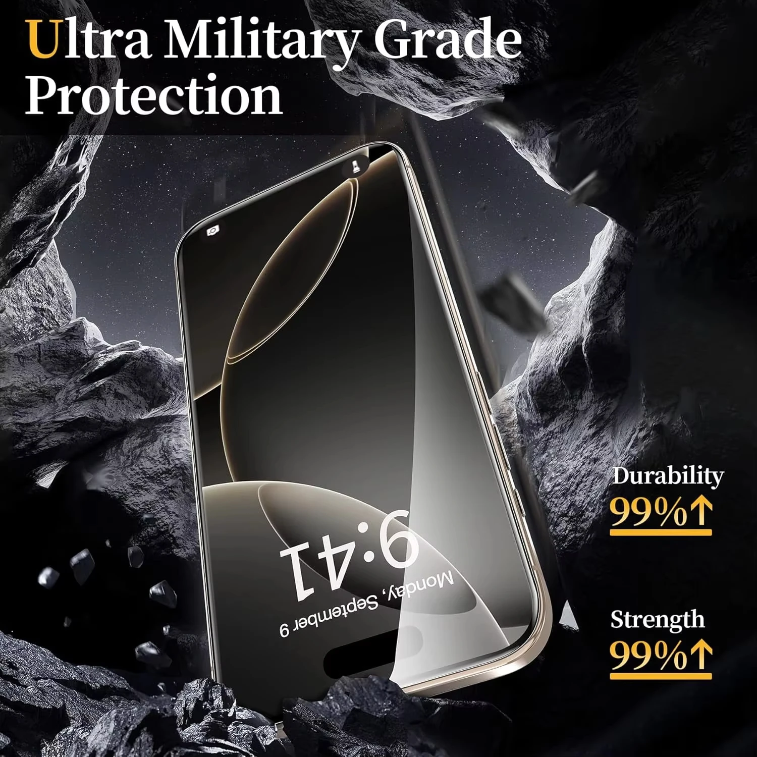 1-5PCS Screen Protector For iPhone 16 17 Pro Max 18 13 11 15 14 Plus 16E 12 Mini XR Xs X 7 8 Air 17pro Protective Tempered Glass view 3