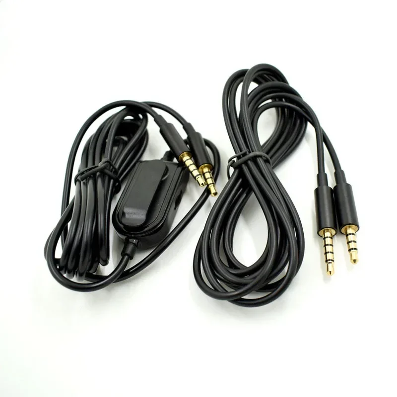 

Replacement Audio Cable with Microphone Volume Control Fits Many Headphones 23 AugT2