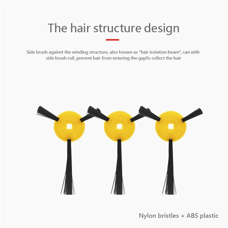 B46B-Voor Shark RV700 RV720 RV750 RV755 Robot Stofzuiger Accessoire Kit Hoofdborstel Zijborstel Hepa Filter