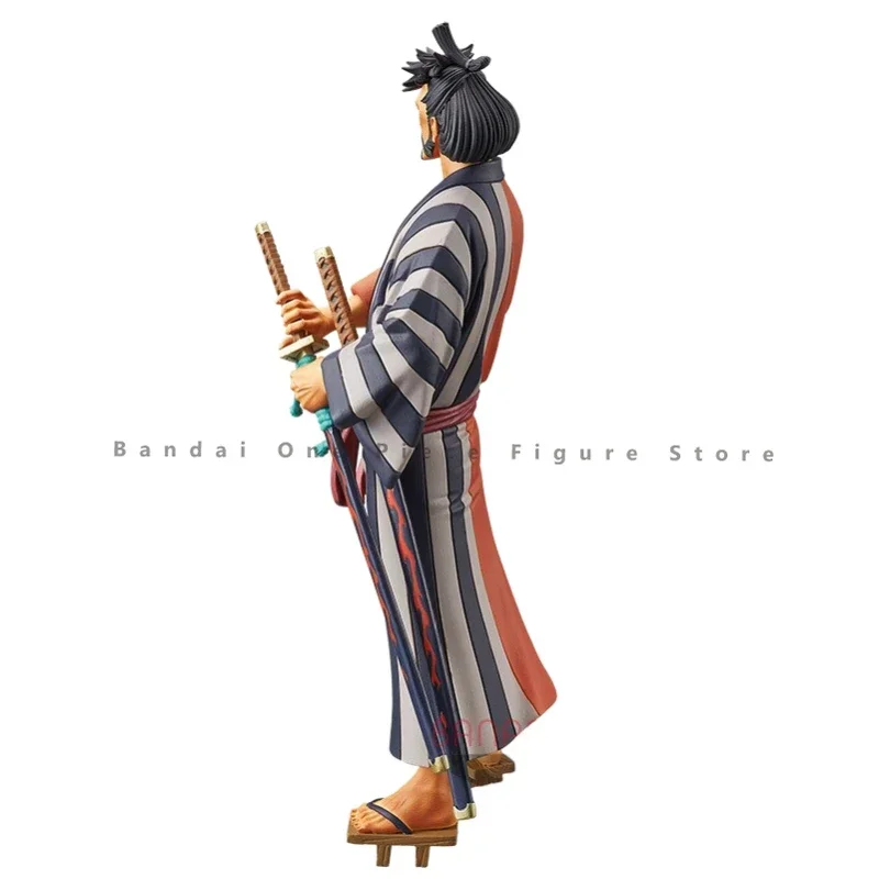 BANPRESTO DXF-Figurine articulée Bandai, One Piece, Wano Kuni, Kinemon, Anime Hobby, Modèle de collection, Jouet cancers, Cadeau original, En stock