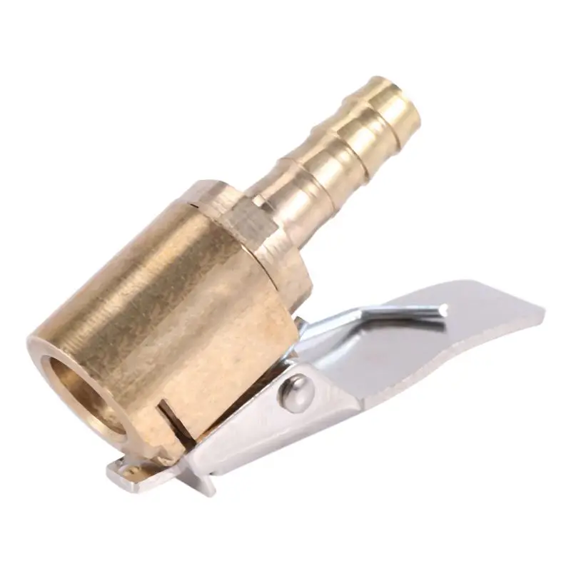 20Pc 6Mm Auto Air Pump Chuck Clip Car Truck Tyre Tire Inflator Valve Connector Car Open Brass Stem Tire