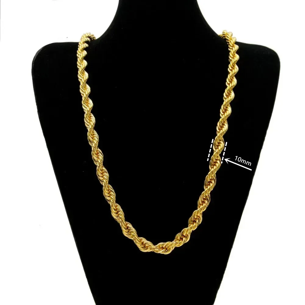 7/8/10mm Dog Collars Twisted Chain Gold Silver Color Metal Basic Chains Puppy Pet Accessories  Bouledogue Français Harnais