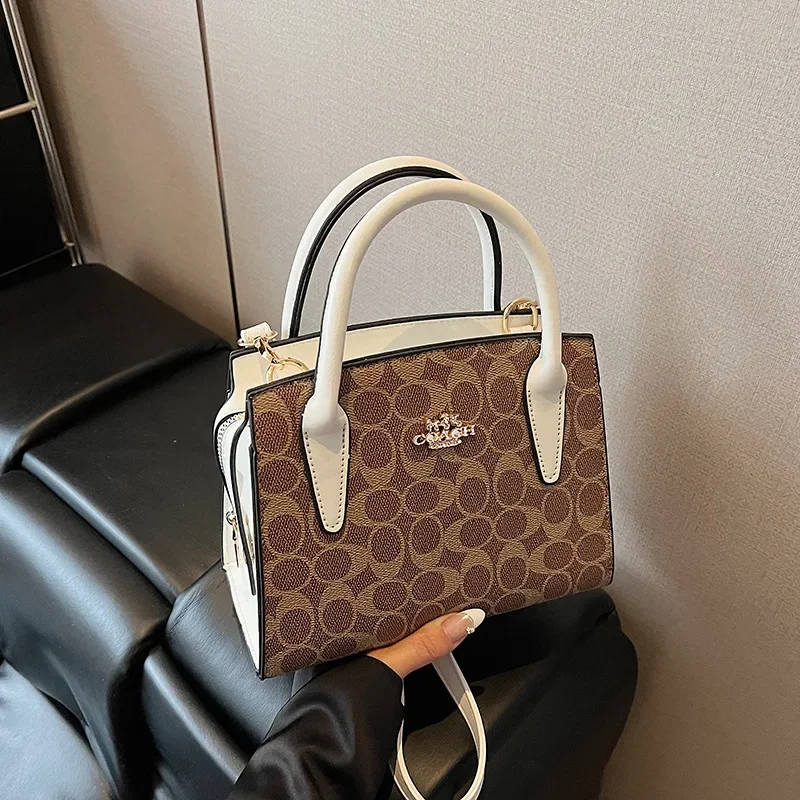 

​​Women's 2025 Statement Tote - Luxurious Vintage-Inspired Shoulder Bag with Crossbody Function, Perfect for Everyday Chic​​