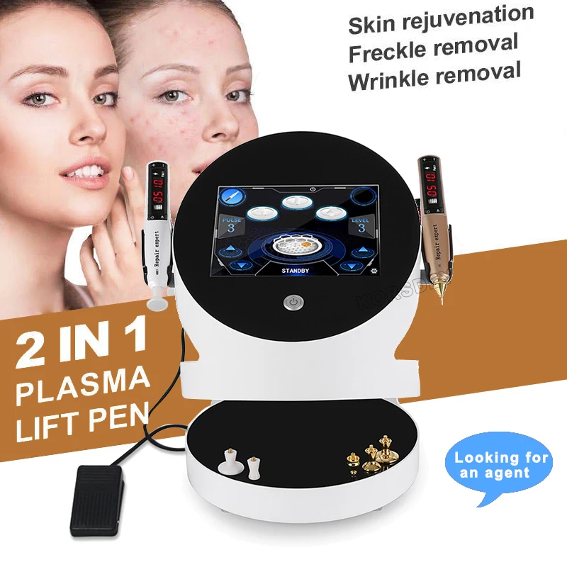 

Plasmas Fibroblas Cold Plasma Lifting Machine Plasma Shower factory price for skin rejuvenation wrinkle pigment acne removal