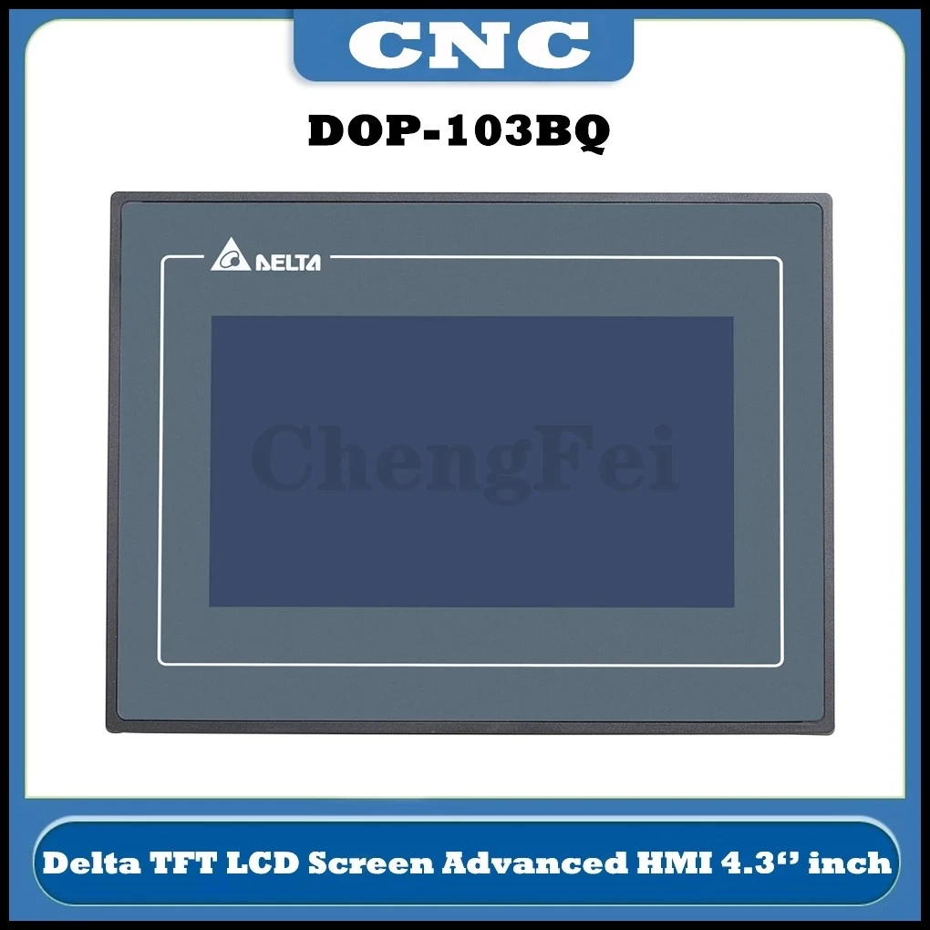 Imagem -03 - Cnc Delta Dop103bq Hmi Tela Sensível ao Toque 4.3 Polegada 480*272 Exibição de Interface Máquina Humana Substituir Dop-b03s210 Dop-b03s211