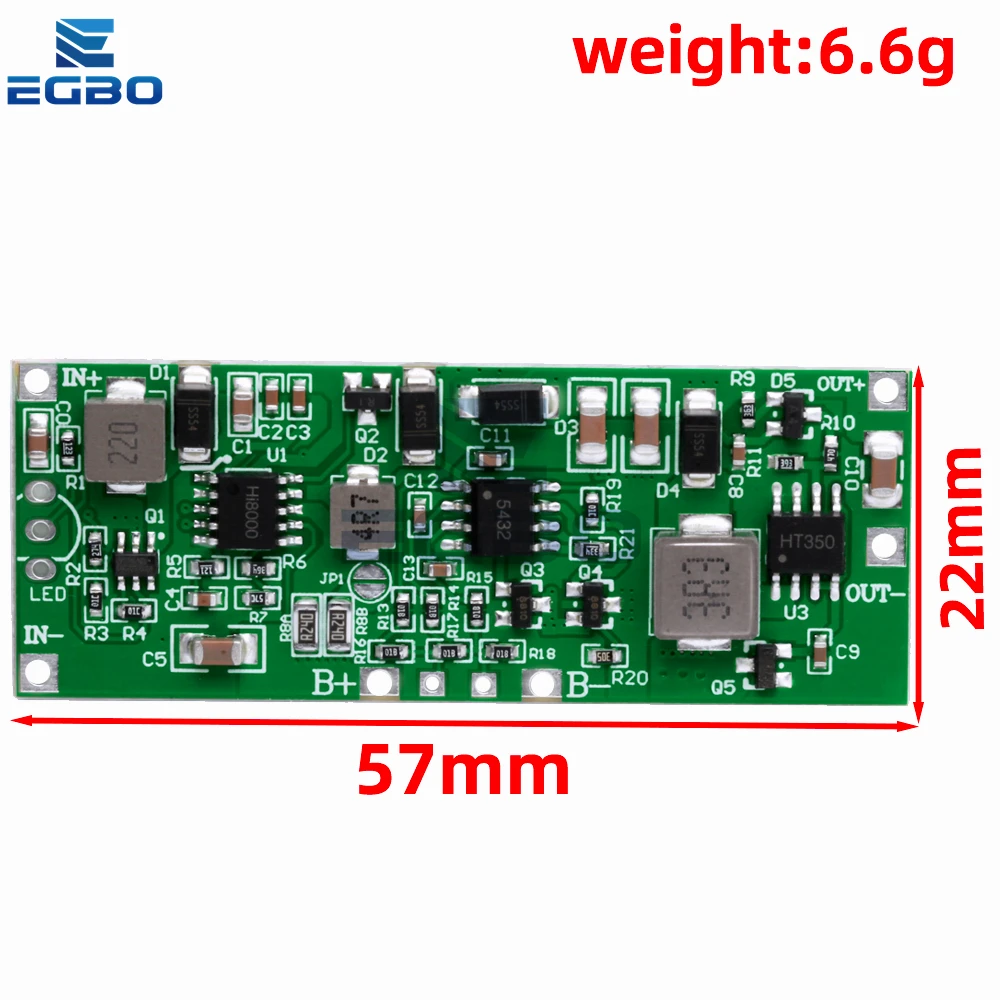 3S 12 فولت 3A 24 واط 36 واط بطارية ليثيوم UPS وحدة شحن تفريغ التبديل التلقائي لوحة إمداد الطاقة غير المنقطعة EGBO #2