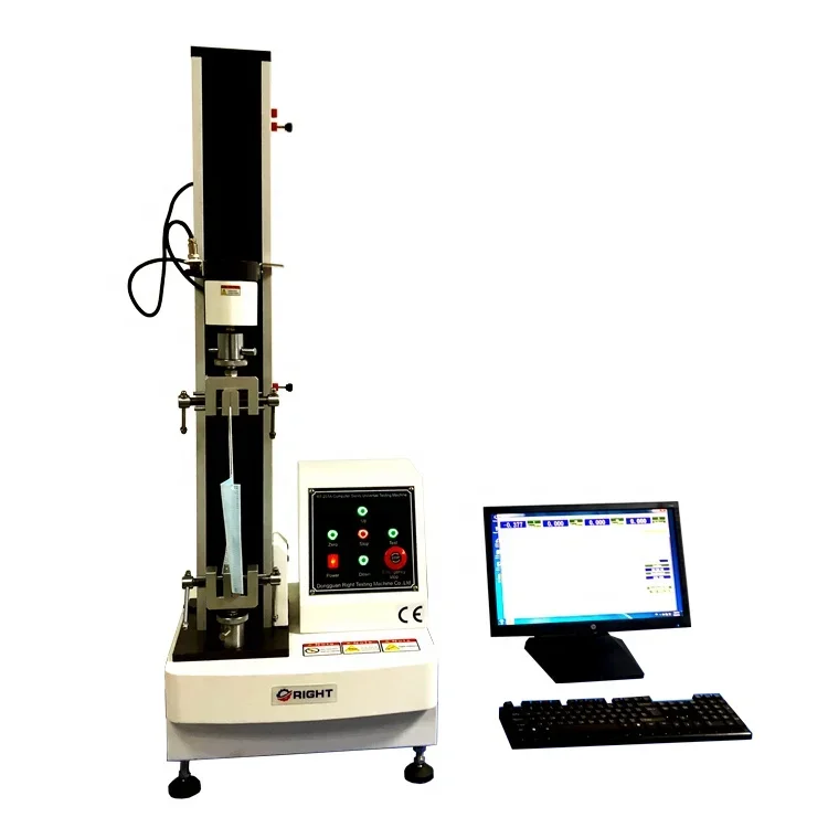 Laboratory Computer Control Universal Non Woven Textile Fabric Tensile Testing Machine Price