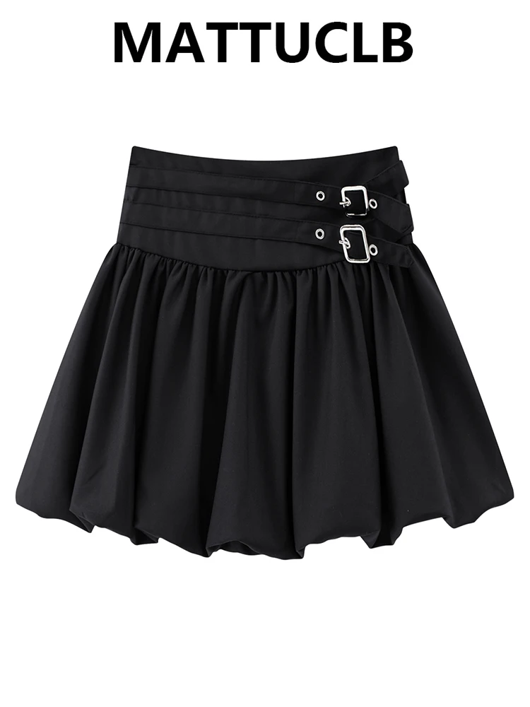 

Women's Mini Skirts Kpop 2000s Aesthetic Y2k Korean Preppy Skirt A-line Harajuku High Street Design Harajuku Cyber Punk Grunge