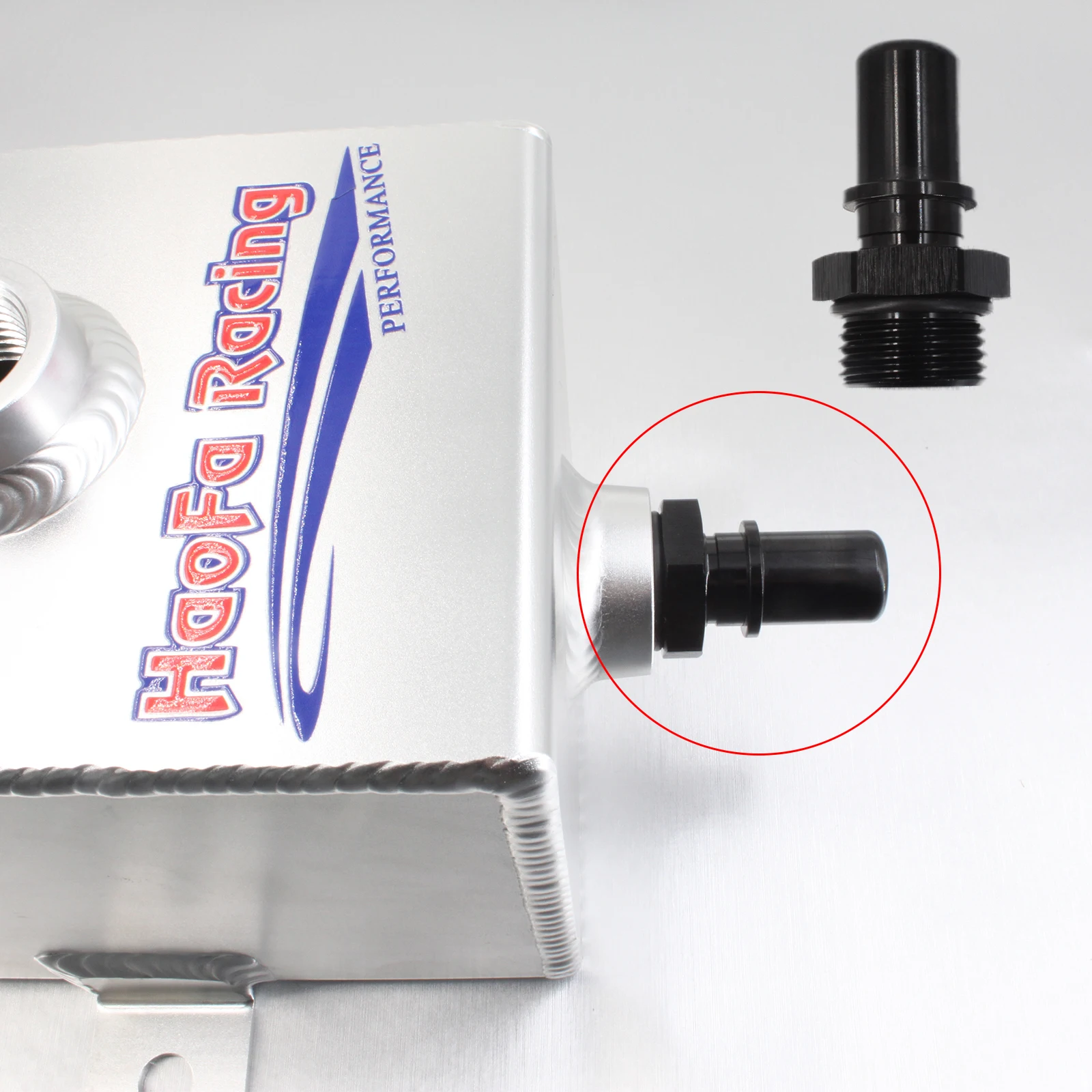 

Male 3/8" 1/2" 5/8"Barb To AN6 AN8 AN10ORB Straight Hose Fitting Adapter Aluminum Quick Release Adapter Fitting Hose End Black