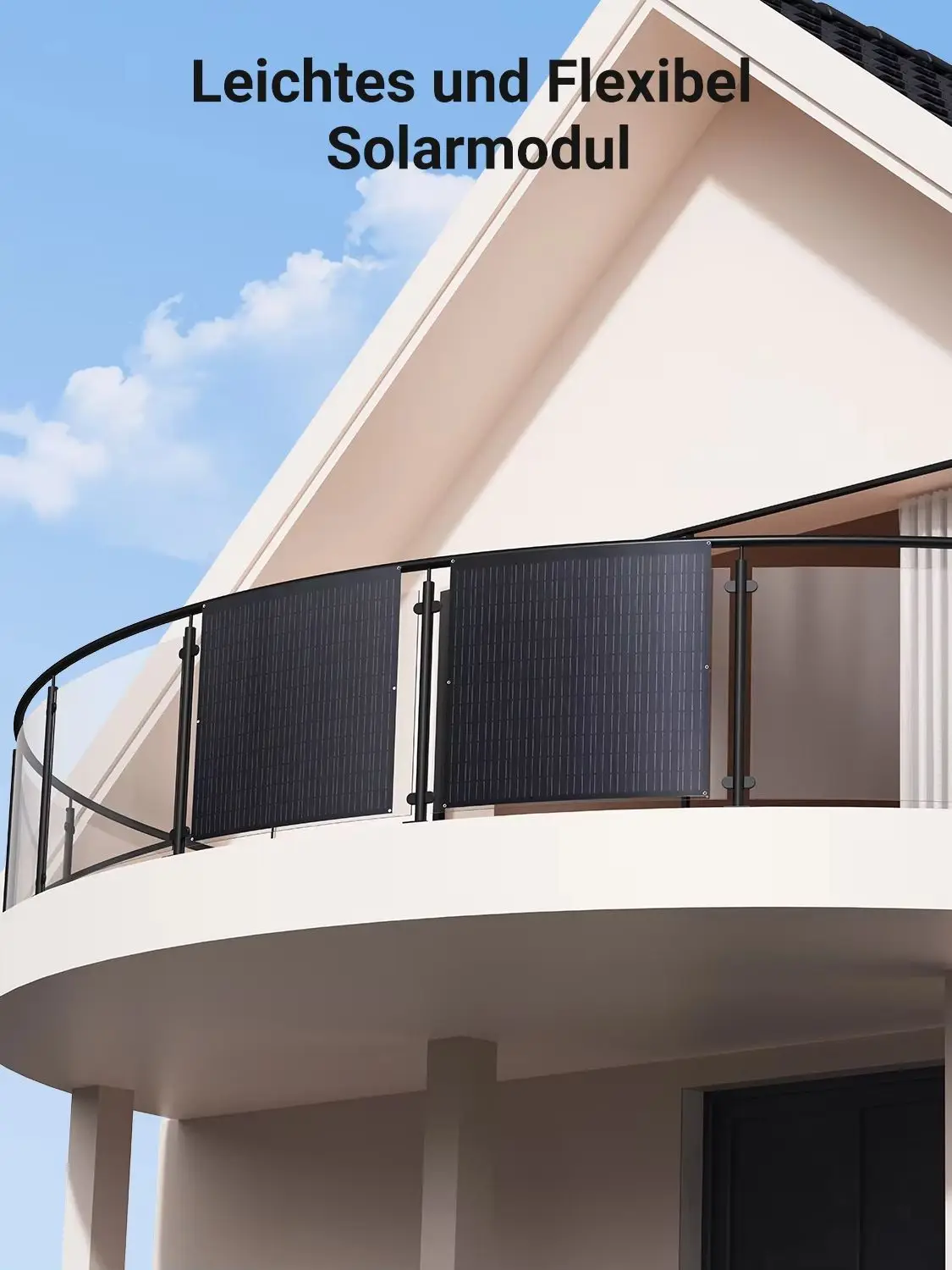 240W flexibles Solarpanel, 24V Batterieladung, Mono-Solarzelle, IP67 wasserdicht, für Balkone, Wohnmobile, Rucksäcke, Zelte, 2er-Pack
