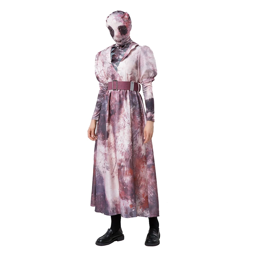 Straszny Zombie Cosplay czarownica Horror Draculaura kostium na Halloween dla kobiety przebranie dorosły wampir strój Fantasia karnawałowa sukienka