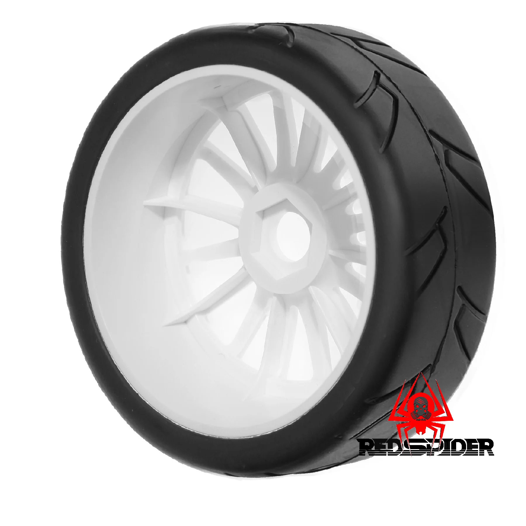 1/8 Scale 103mm OD RC Flat Track car Rally car Tires and Rims for HPI WR8 HSP Hobao ARRMA Redcat Losi Kyosho VRX 17mm Hex