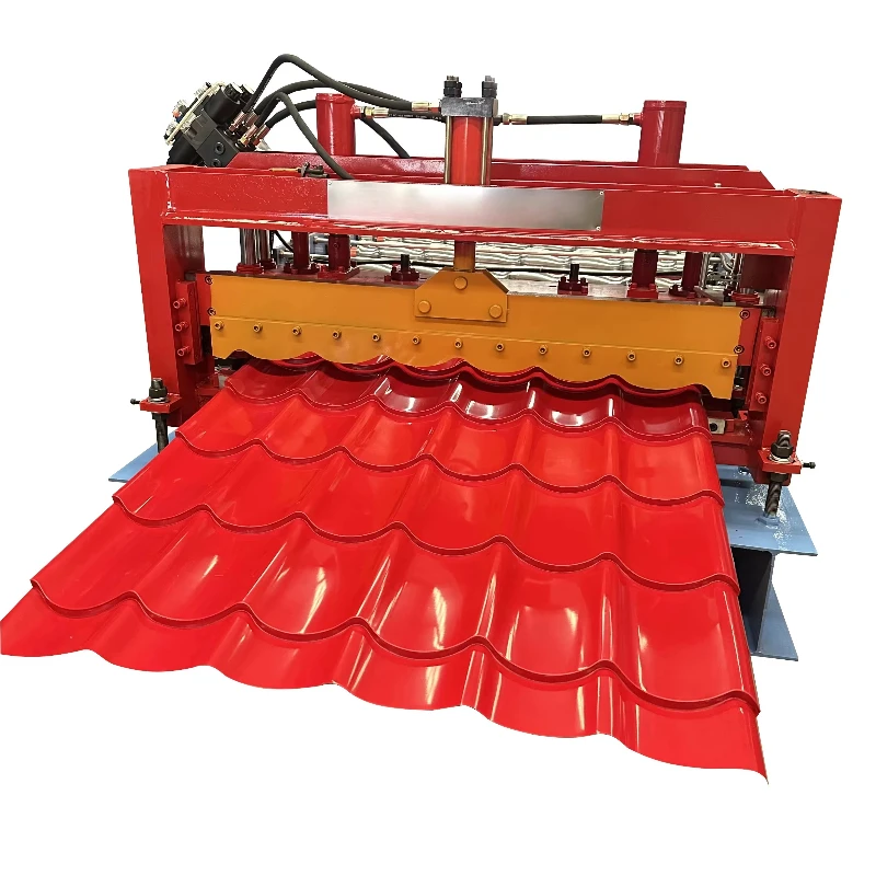 Energy-Efficient Roof Sheet Machine and Tile Making Machine Creating Reflective Roofing for Metal Prefab Houses
