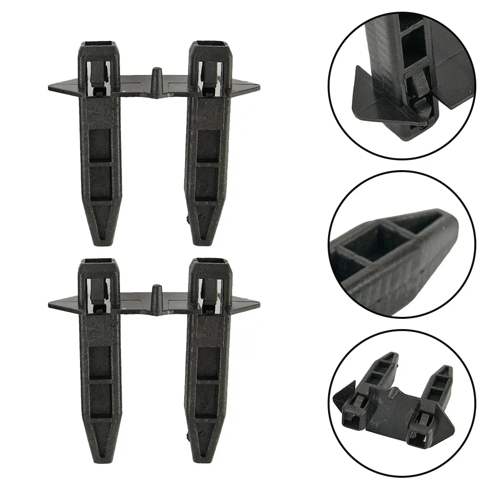 Car Retainer Clip Fastener Fender For Toyota RAV4 2001-2005 Front Panel 2pcs 53145-42010 Accessories Black Bumper