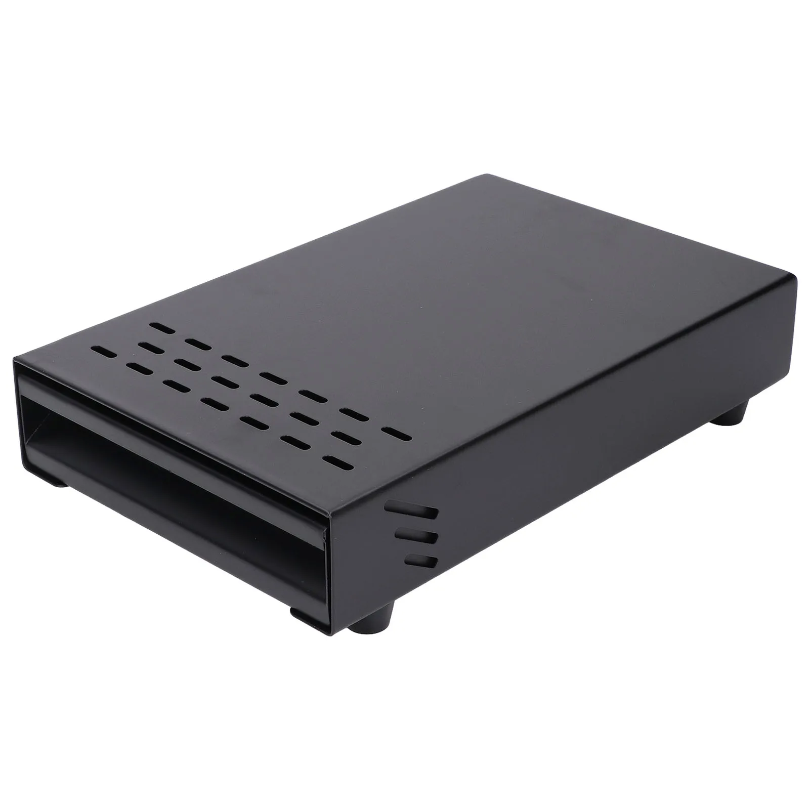 

Coffee Knock Box Detachable Drawer Type Stainless Steel Thickened Coffee Residue Powder Box with Removable Rubber Lever for Cafe