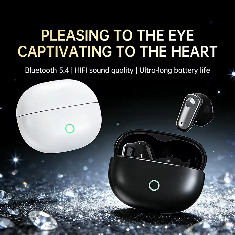 MINI530-Wireless Music Over-Ear Headphones,Sports Mini Earplugs,TWS Headphones,HIFI Stereo,High-Definition Call,Dolby Stereo