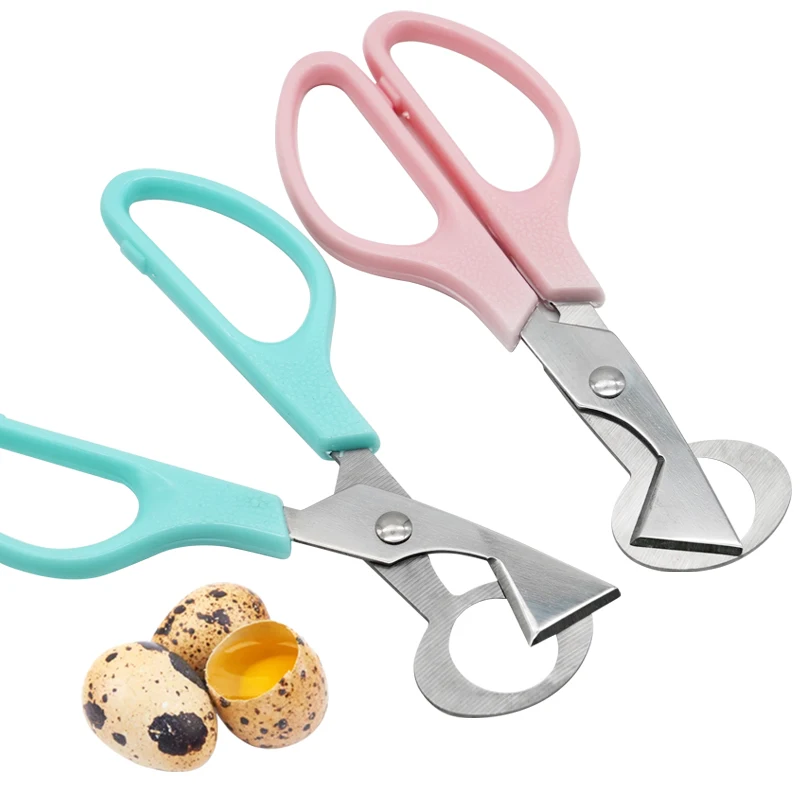 5/10Pcs Stainless Steel Blade Quail Egg Shell Scissors Durable Multifunction Kitchen Tools  Cigar Cutters Rust Resistant