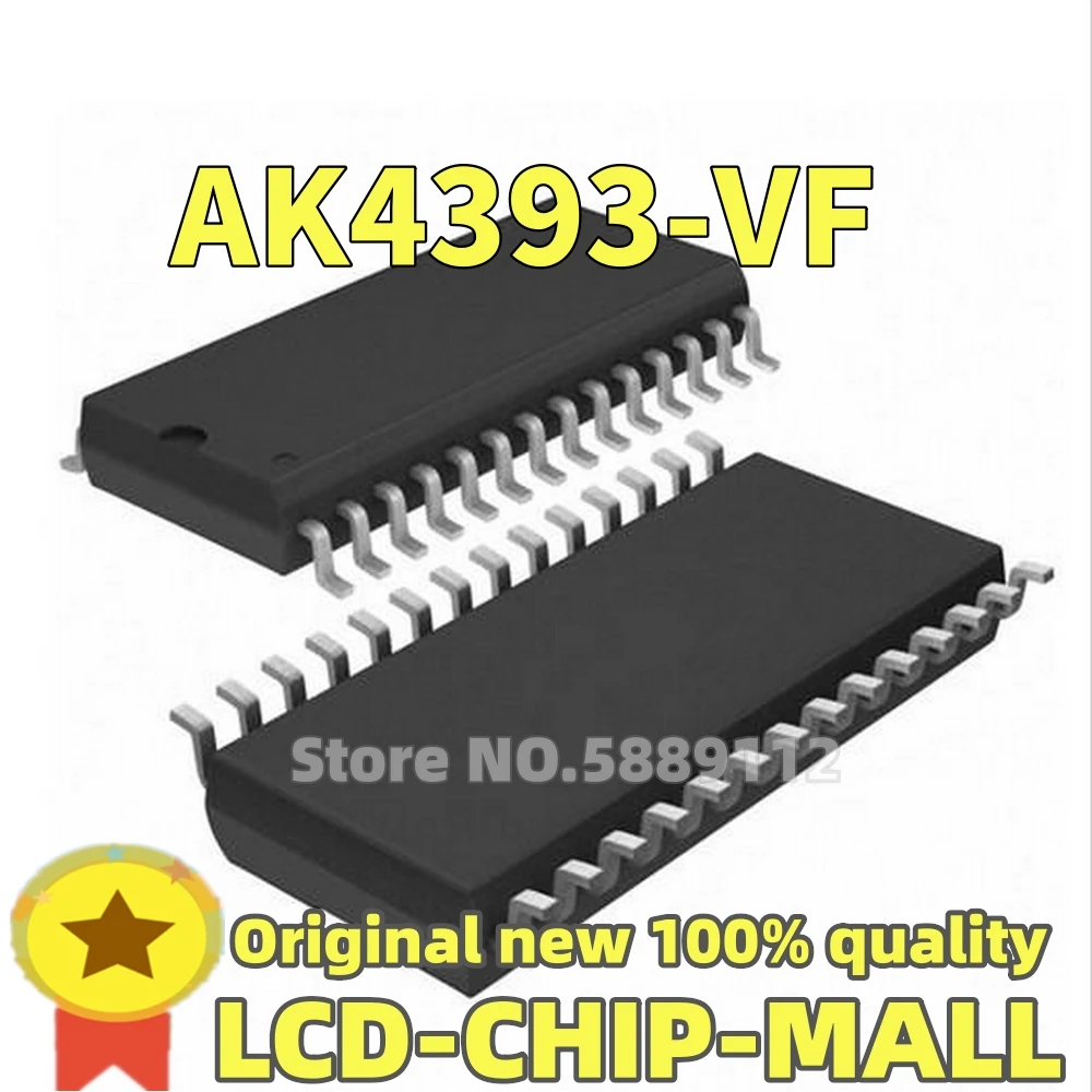 

10 шт. AK4393-VF AK4393VF AK4393 TSSOP28 IC