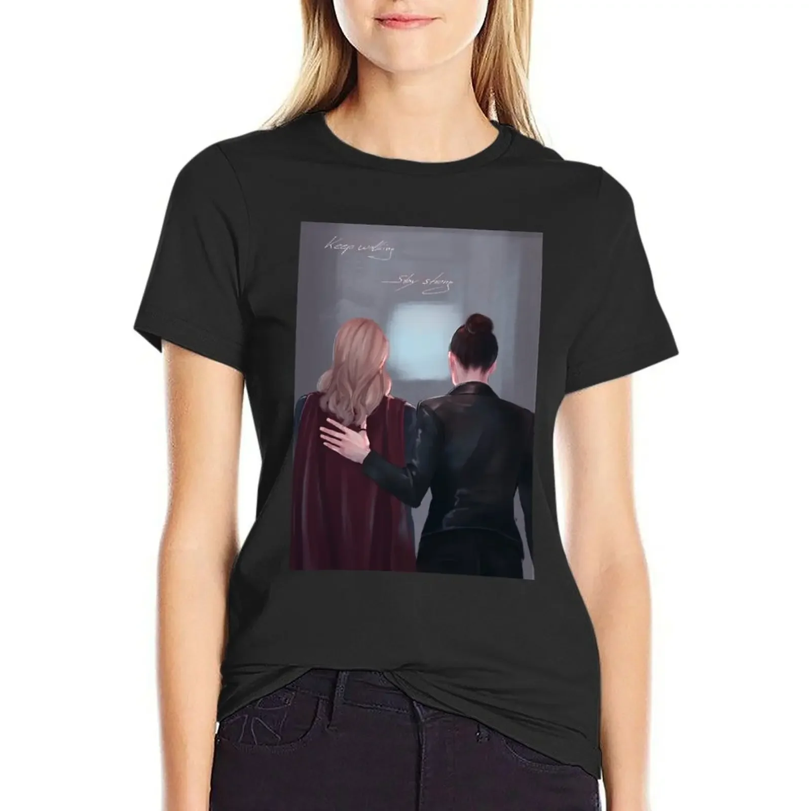 

stay strong T-Shirt aesthetic clothes Aesthetic clothing vintage Women t-shirts
