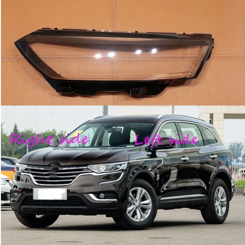 For Renault Koleos 2017 2018 2019 Car Headlamp Lens Replacement Headlight Shell Cover Headlight Glass