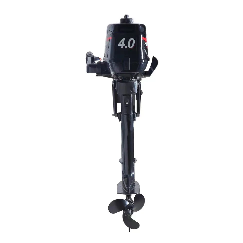 2 Stroke 4hp Outboard Motor Stand Gasonline Engine Outboard Fishing Boat Motor Fuera De Borda  Motor De Popa Peças Do Motor