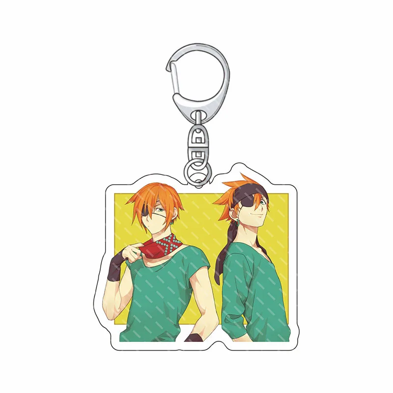 D.Gray-man Allen Walker Yu Kanda cute keychain брелок