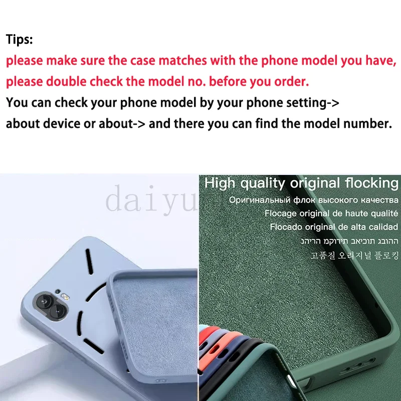 Magnetyczne etui na telefon For Nothing Phone 2 1 Silicone Case Nothing Phone 2A Soft Cover With Holder Bracket Screen Film