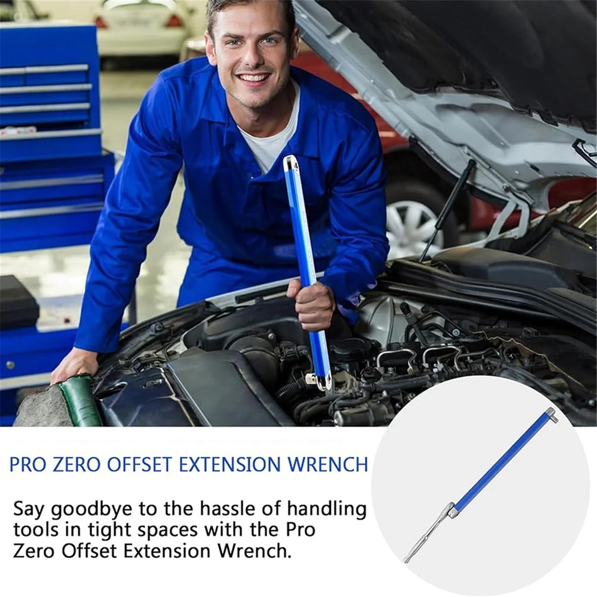 

Offset Extension Wrench - 2024 New Offset Extension Wrench, 15 Inch Multifunctional Extension Wrench SSQ