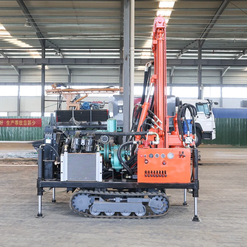 Customized Best-Selling Drilling Machine with Hydraulic Outriggers High-Performance Multifunctional 200m Water Well Drilling Rig