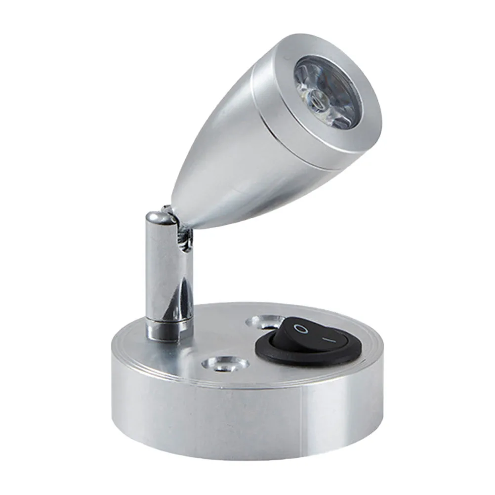 

Reading Light LED Spotlight Aluminum Wall Mount Lamp for Bedroom Living Room Simple Design Multipurpose Indoor