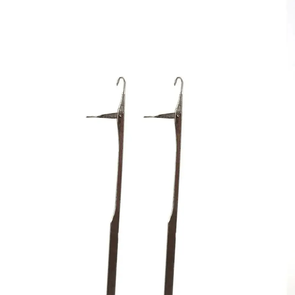 Hirisi 2 قطعة طعم صيد سمك الشبوط إبرة بوابة إبرة المنبثقة Boilies الربط دبابيس إبرة أدوات صنع الكارب