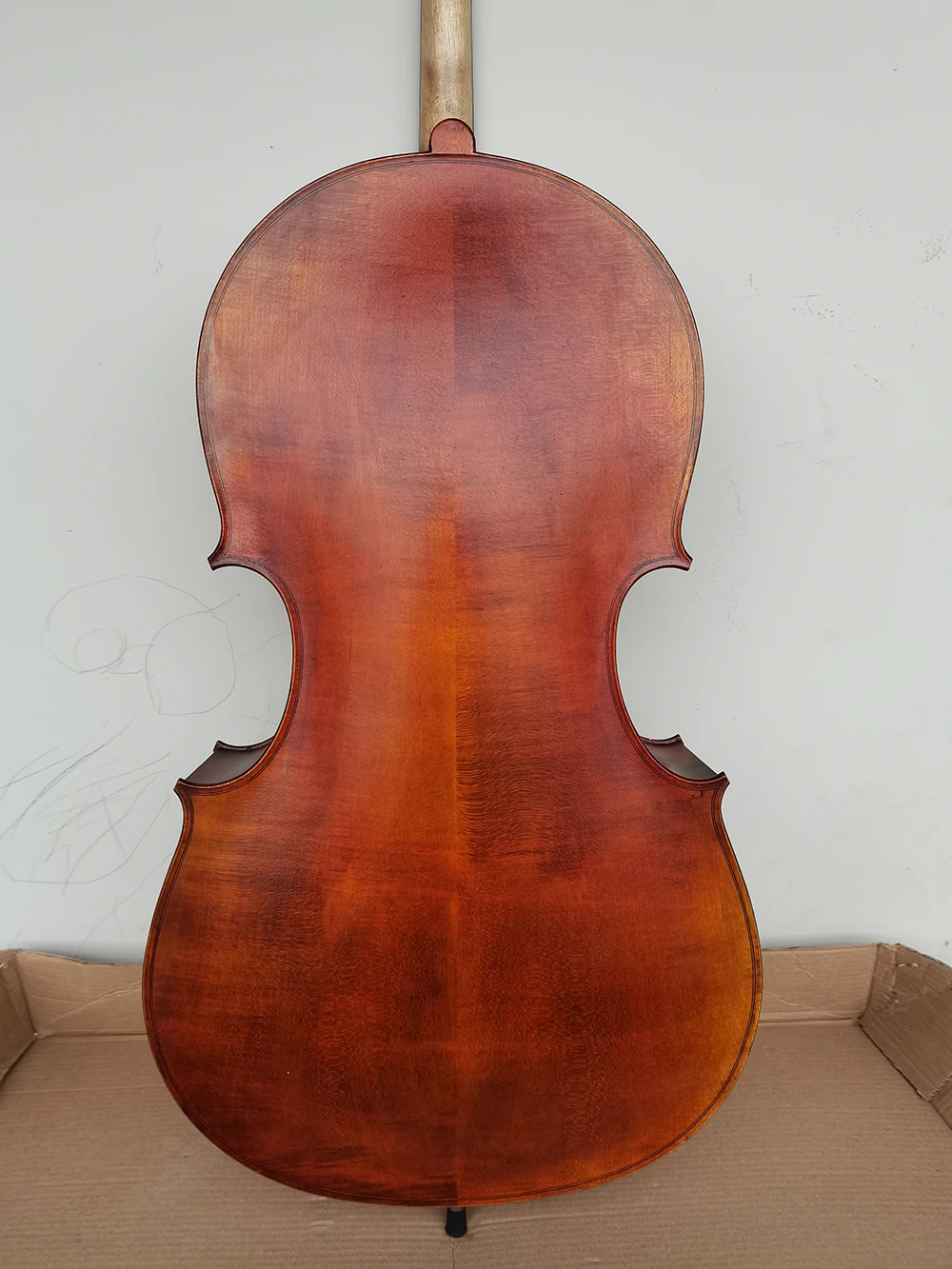 high-grade Montagnana Cello Europe spruce Wide body cello 4/4 handmade Vintage Oily Varnish varnish Adult Stringed instrument