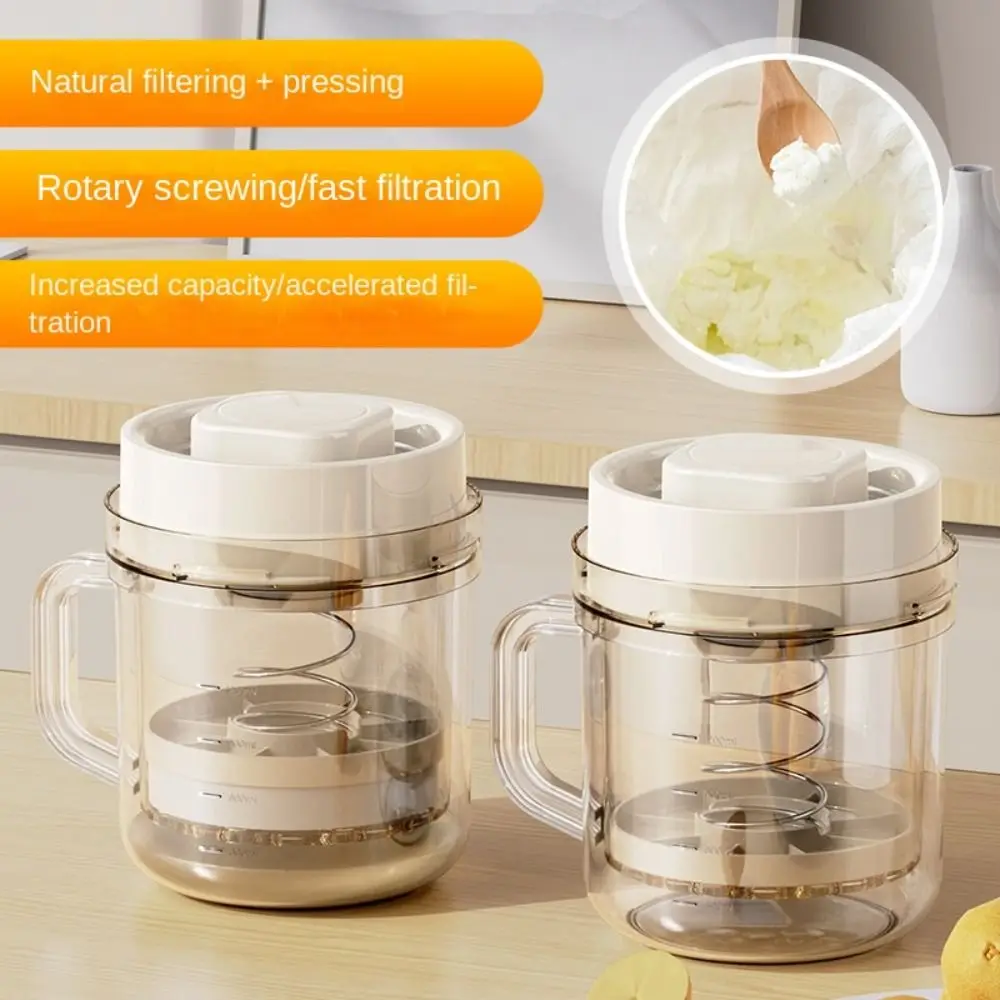 Useful Self-made Yogurt Filter Maker Reusable Ultra-fine Mesh Food Strainer Draining Whey Separator Greek- Yogurt