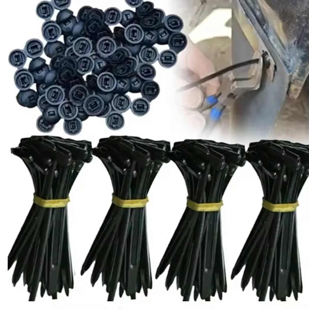 

20pcs Nylon Cable Tie Buckle Auto Fastener Screw Replacement Clip Car Fender Trunk Cable Ties Tool Fasteners For Car Body