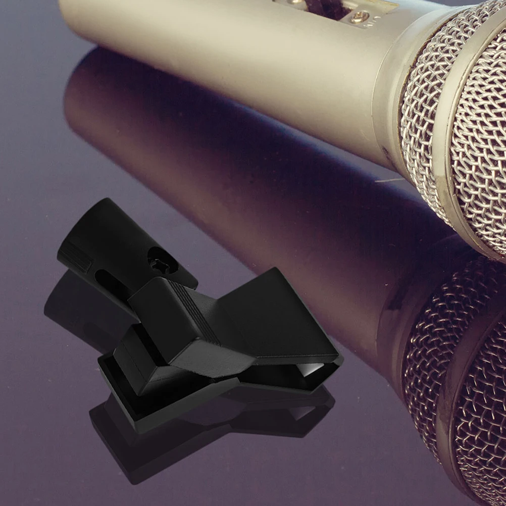 3 قطعة مشبك ميكروفون عالمي قابل للتعديل حامل ميكروفون لحامل الميكروفون 5/8 "إلى 3/8" محول المسمار سطح المكتب المشبك للبث المباشر #3